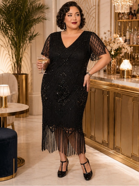 Pretty Guide Dresses & Skirts - PrettyGuide Black Sequin Dress